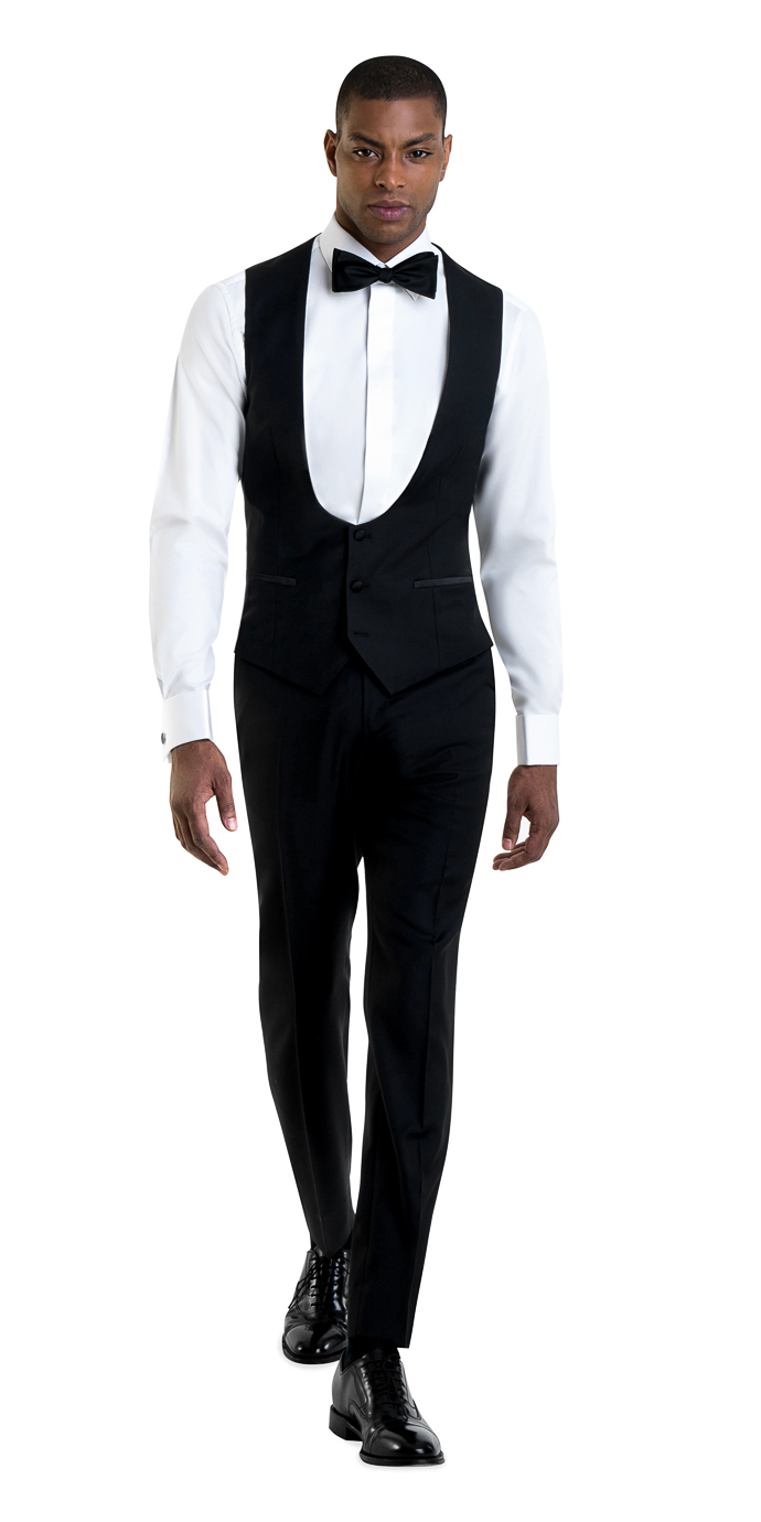 Top 58+ imagen black waistcoat outfit - Abzlocal.mx