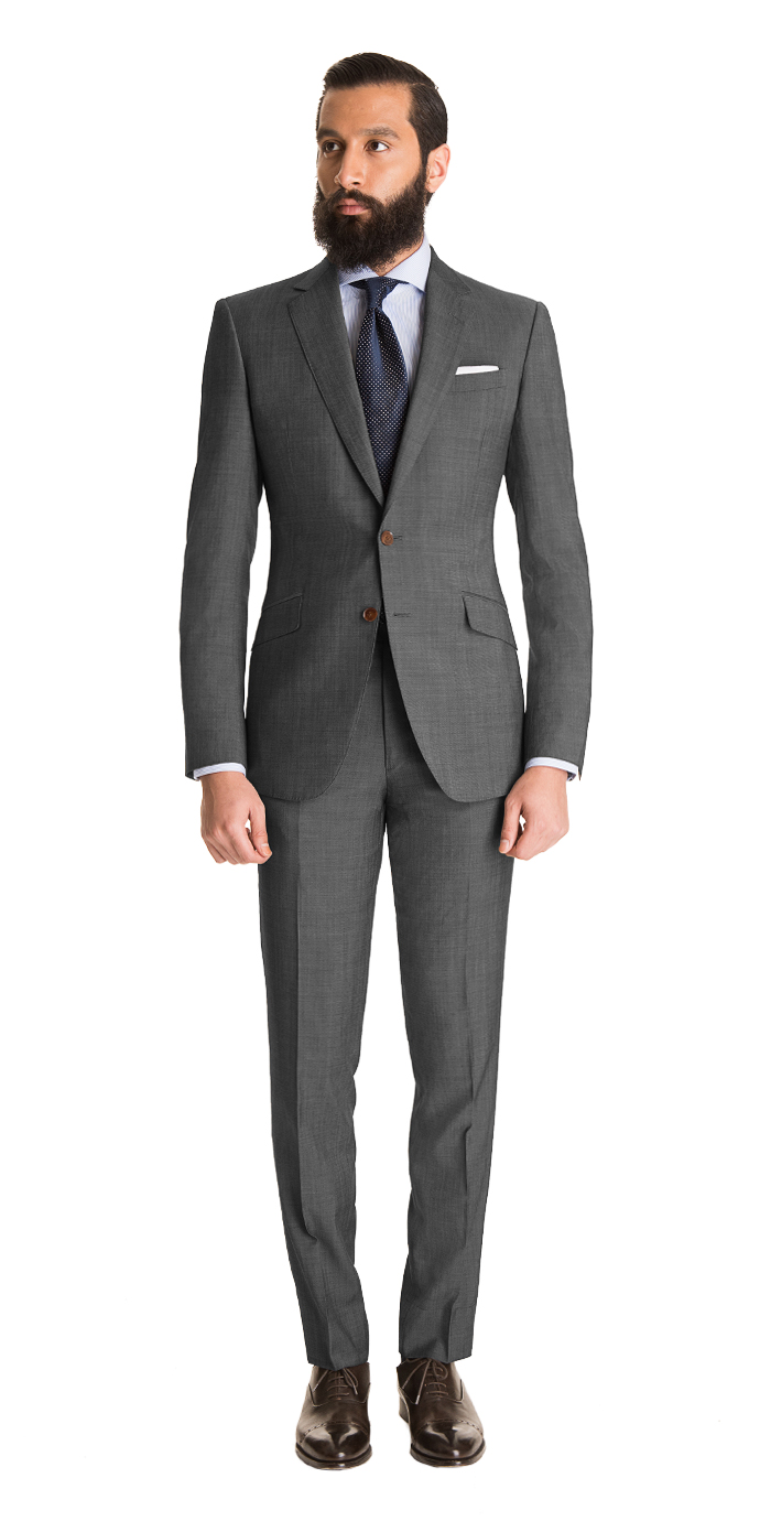 Cool Gray Suit - Mens Suits | Black Lapel